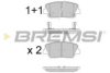 BREMSI BP3596 Brake Pad Set, disc brake
